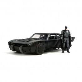 Batman 2022 Hollywood Rides Diecast Model 1/18 2022 Batmobile with figúrka